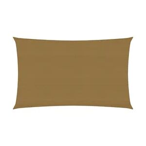 vidaXL Sonnensegel 160 g/m2 Taupe 3x6 m HDPE