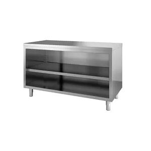 Inox E Inox GastroHero Arbeitsschrank ECO 18x6 offen