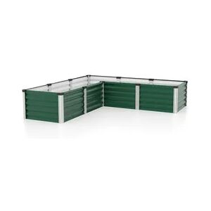 Vitavia Hochbeet Meta In & Out 401M seegras/alu 1,85 x 0,85 x 0,40 m