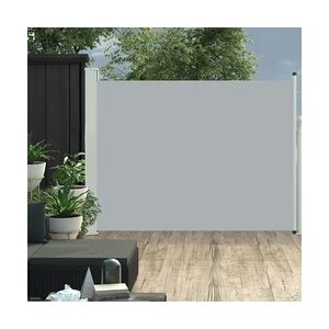 vidaXL Ausziehbare Seitenmarkise 140×500 cm Grau