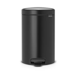 Brabantia 113741 Mülleimer 12 l Rund Schwarz