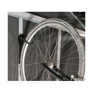 Palram - Canopia Fahrradhalterung für Gerätehaus Yukon 3er Set   Schwarz   26x11 cm