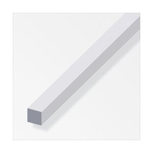 alfer Vierkantstange 1 m, 12 x 12 mm Aluminium eloxiert silber