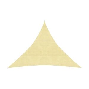 vidaXL Sonnensegel 160 g/m2 Beige 3x3x3 m HDPE