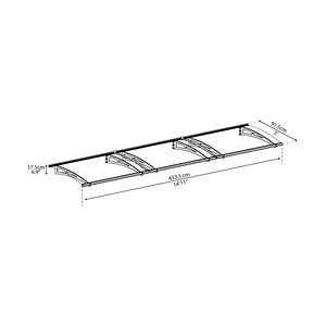 Canopia Vordach Aquila 4500 453,5 x 91,5 x 17,5 cm (BxTxH)