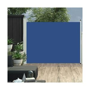 vidaXL Ausziehbare Seitenmarkise 140×500 cm Blau