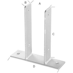 E/D/E HB-Pfostenträger tzn 101 CE