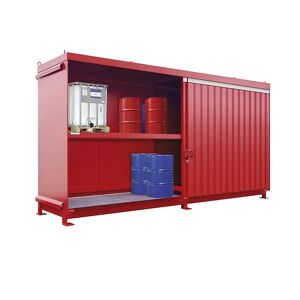 Gefahrstoff-Regalcontainer eurokraft pro