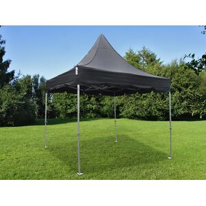 Dancover Faltzelt Faltpavillon Wasserdicht FleXtents PRO Peak Pagoda 3x3m Schwarz