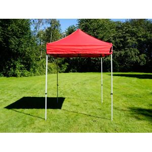 Dancover Faltzelt Faltpavillon Wasserdicht FleXtents Basic v.2, 2x2m Rot