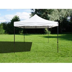 Dancover Faltzelt Faltpavillon Wasserdicht FleXtents Basic v.3, 4x4m Weiß