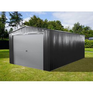 Dancover Metallgarage 3,38x5,76x2,43m ProShed®, Anthrazit