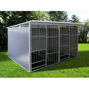 Dancover Hundezwinger 3,22x2,76x1,85m ProShed®, Anthrazit