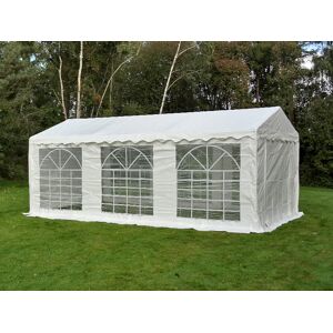 Dancover Partyzelt Festzelt PLUS 3x6m PE, Weiß