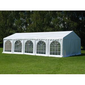 Dancover Partyzelt Festzelt Exclusive 6x10m PVC, Weiß