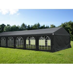 Dancover Partyzelt Festzelt UNICO 6x12m, Schwarz