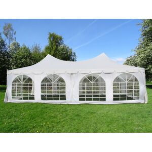 Dancover Partyzelt Festzelt Pagoda 4x8m, weiß