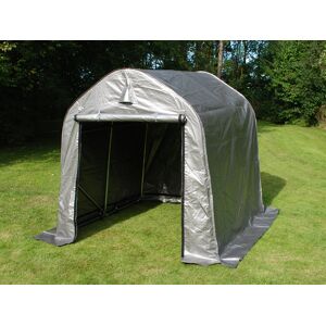 Dancover Lagerzelt Zeltgarage Garagenzelt PRO 2x2x2m PE, Grau