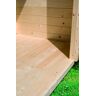 Gartenhaus-Fußboden KARIBU Gartenhaus-Fußböden Gr. B/H/T: 420 cm x 0,19 cm x 270 cm, beige (natur) Fußböden für Gartenhäuser