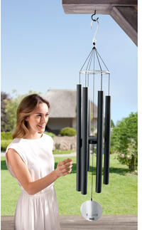 Nature’s Melody Aureole Tunes Klangspiel, 106 cm, schwarz