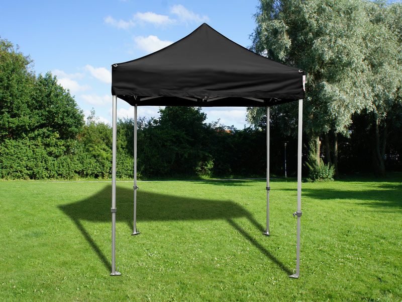 Dancover Faltzelt Faltpavillon Wasserdicht FleXtents PRO 2x2m Schwarz