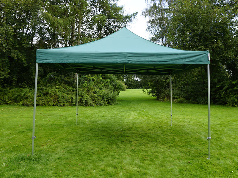 Dancover Faltzelt Faltpavillon Wasserdicht FleXtents PRO 4x4m Grün