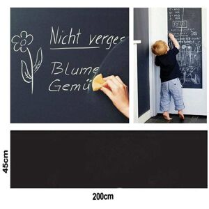 Megabilligt Wall Decal Big Slateboard Blackboard Blackboard 45x200cm