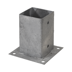 Plus A/S Cubic Stolpefod - 9x9 cm stolper - til fundament - 17001