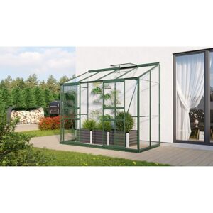 Vitavia Ida 3300 Grøn Drivhus 3mm Delt Glas