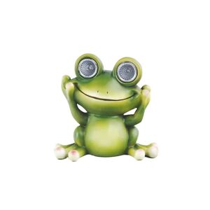 Solar Creative Cute Frog Udendørs LED Havelys Stue Ou