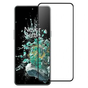 2-PAK SKALO Oneplus 10T 5G FULL-FIT Hærdet Glas Skærmbeskyttelse Black