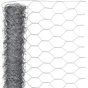 Nature sekskantet trådnet 0,5 x 10 m 40 mm galvaniseret stål