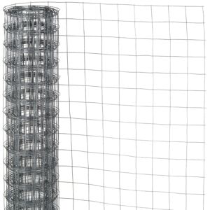 Nature firkantet trådnet 0,5x2,5 m 13 mm galvaniseret stål