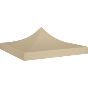 vidaXL tag til festtelt 2x2 m 270 g/m² beige