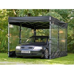 Dancover Foldegarage Flex Carcover, 2,5x5m, Sort