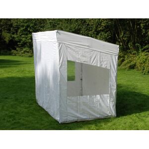 Dancover Foldetelt Flextents Easy Up Pavillon Pro Trapezo 2x3m Hvid, Inkl. 4 Sider