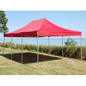 Dancover Foldetelt Flextents Easy Up Pavillon Pro Steel 4x6m Rød