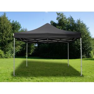 Dancover Foldetelt Flextents Easy Up Pavillon Steel 4x4m Sort