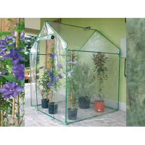 Dancover Polytunnel Drivhus 1,55x1,55x2,05m, 2,4m², Transparent