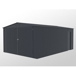 Dancover Metalgarage 3,8x5,4x2,32m Proshed®, Antracit