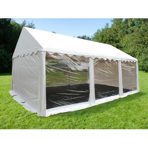 Dancover Partytelt Festtelt Original 4x6m Pvc, Panorama, Hvid