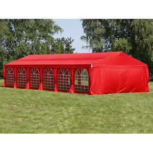 Dancover Partytelt Festtelt Unico 6x12m, Rød