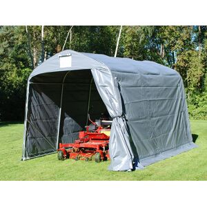 Dancover Opbevaringstelt Garagetelt Pro 2,4x3,6x2,34m Pvc, Grå