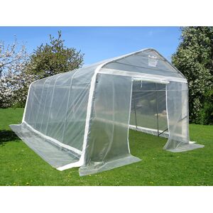 Dancover Polytunnel Drivhus, 3,6x6x2,68m, Pe, 21,6m², Transparent