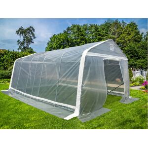 Dancover Polytunnel Drivhus, 3,6x7,2x2,68m, Pe, 25,92m², Transparent