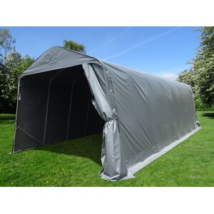 Dancover Garagetelt Opbevaringstelt Pro 3,77x9,7x3,18m Pvc, Grå