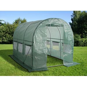 Dancover Polytunnel Drivhus 2x3x2m, 6m², Grøn