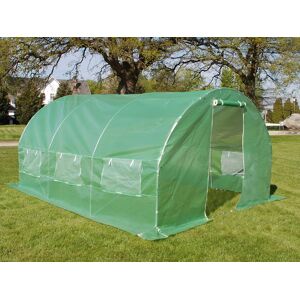 Dancover Polytunnel Drivhus 3x4,5x2m, 13,5m², Grøn