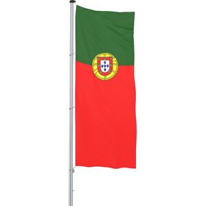 Mannus Bandera para izar/bandera del país, formato 1,2 x 3 m, Portugal