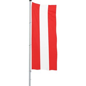 Mannus Bandera para izar/bandera del país, formato 1,2 x 3 m, Austria